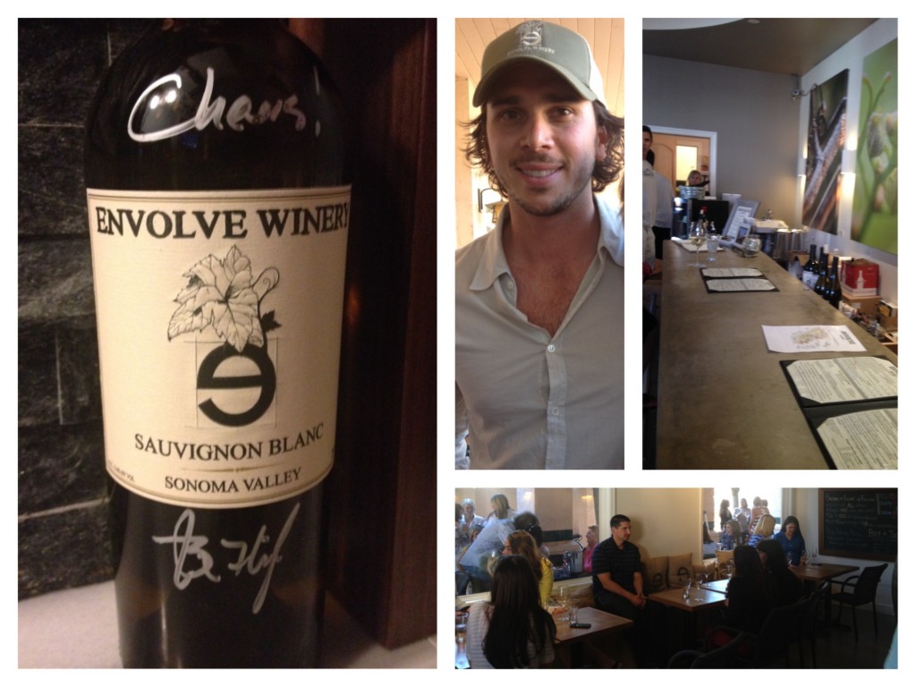 Ben the Winemaker and his Envolve wine
