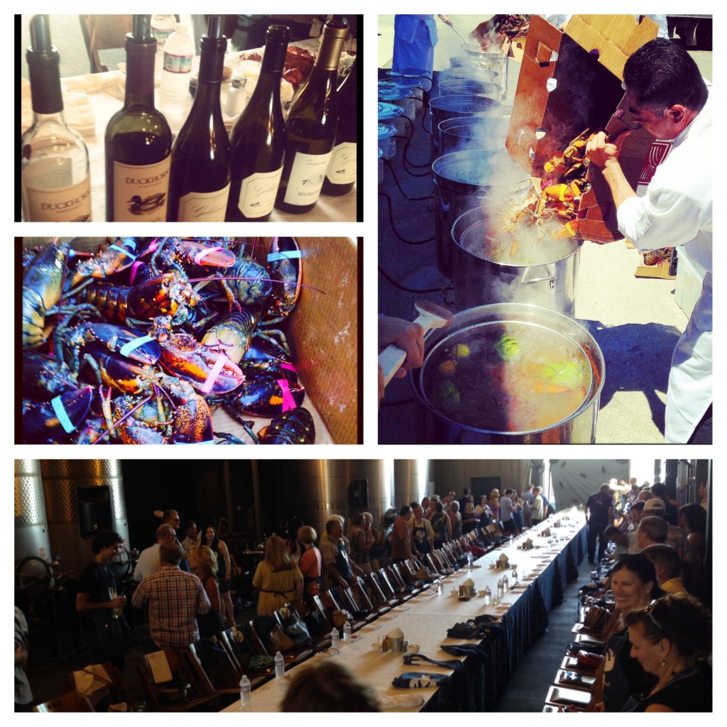 Highlights from Paraduxx Wine Lobster Dinner event. Photos Courtesy of Julia Lawson.