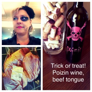 The only appropriate time to serve Poizin is Halloween!