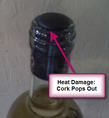 Heat Damaged Cork