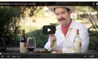 Mondavi Merlott Wine Video